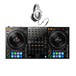 Pioneer DJ DDJ-1000 Rekordbox DJ Controller with V-Moda Headphones - Full Bundle