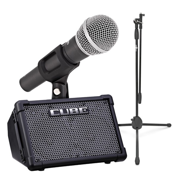 Roland Cube Street EX with SubZero Dynamic Microphone Pack