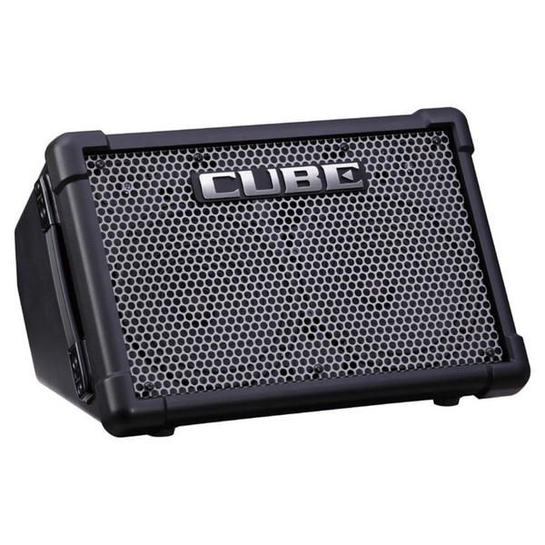Roland CUBE Street EX Battery Powered Stereo Amplifier, Front Angled Right