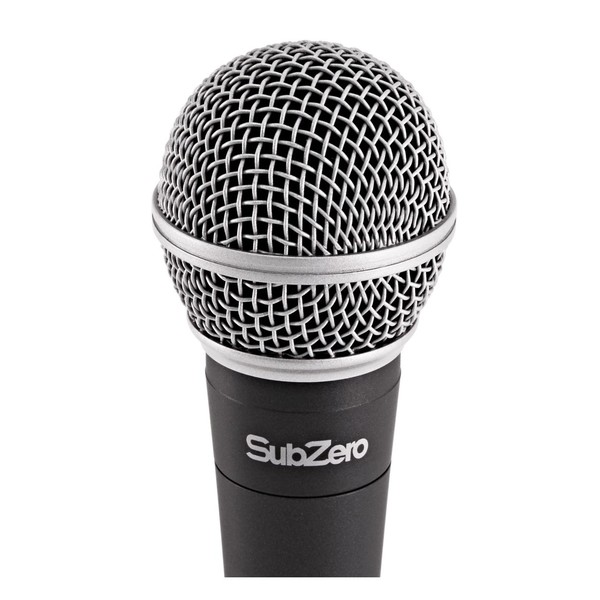 SubZero Dynamic Vocal Microphone, Grille Close Up
