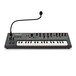 Roland JD-Xi Hybrid Analog/Digital Synthesizer - Front with Gooseneck Microphone 