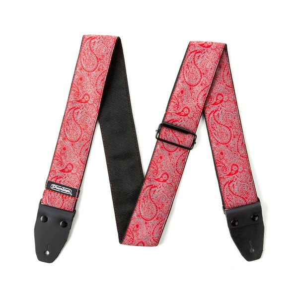 Dunlop Jaquard Strap, Paisley Red - Main