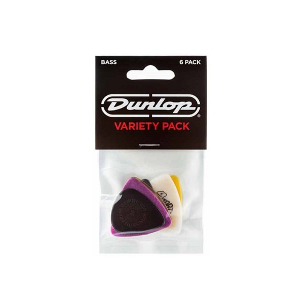 Dunlop Variety Bass Picks, Pack of 6