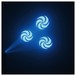 Leuchtkraft TWIST-60LED Compact LED Moving Head, Gobo Preview Lit Blue