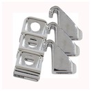 Gibraltar Vintage Hoop Tension Rod Clips, 6 Pack