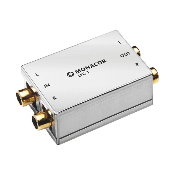 Monacor LPC-1 Line/Phono Adapter, Front