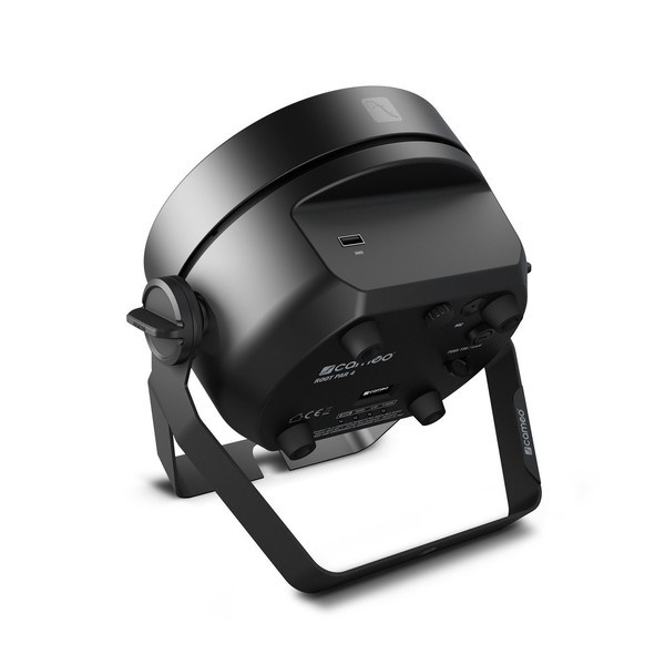 Cameo ROOT PAR 4 7 x 4 W RGBW LED PAR, Rear Angled Left