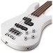 Warwick RockBass Streamer LX Bass, Solid White High Polish