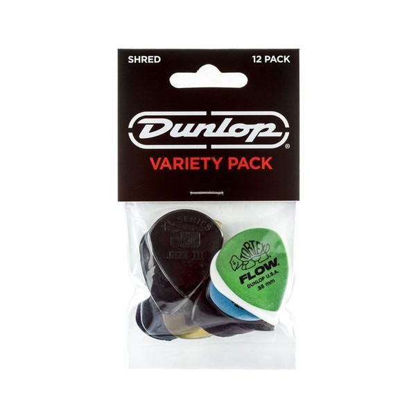 Dunlop Shred Variety Picks, Pack of 12