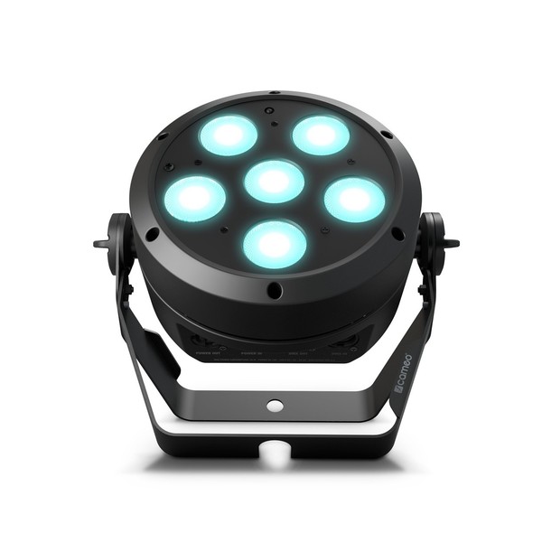 Cameo ROOT PAR 6 6 x 12 W RGBAW + UV LED PAR, Front Titlted Upwards
