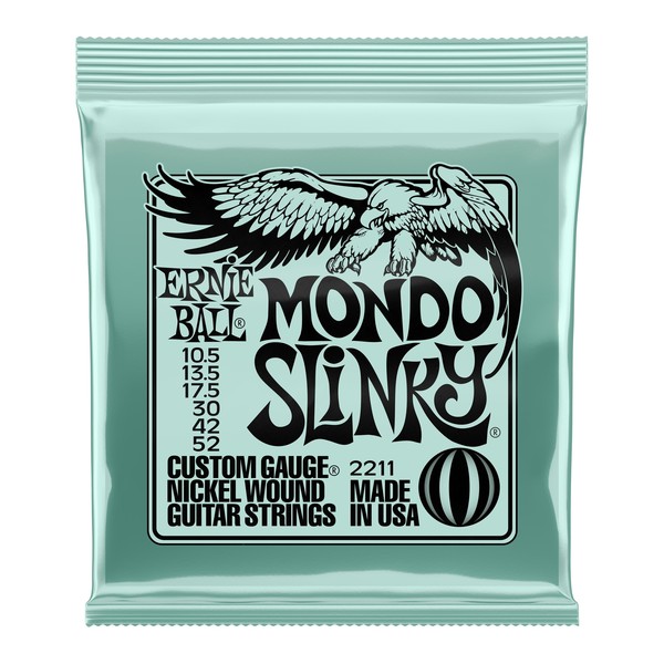 Ernie Ball Mondo Slinky Guitar Strings, 10.5-52 - front