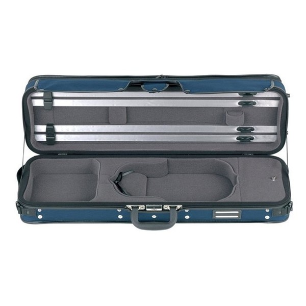 Gewa Strato Super Light Weight Violin Case, Blue and Black