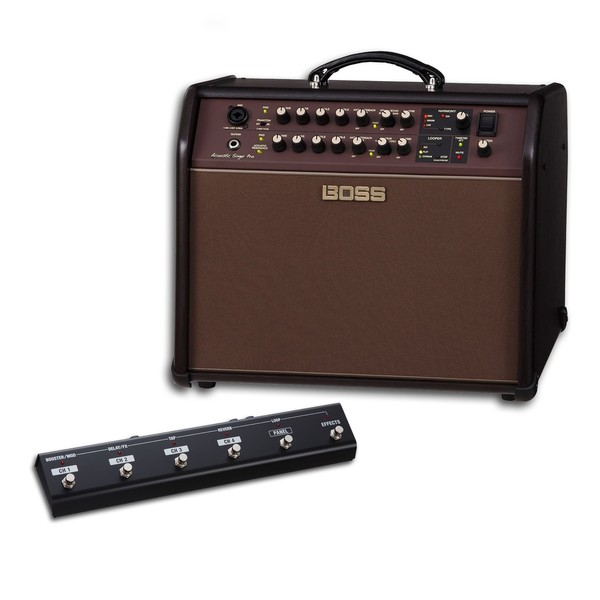 Boss Acoustic Singer Pro Amplifier with GA-FC Foot Controller - main