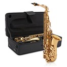 Alto Saxophone by Gear4music, Gold - Nearly New