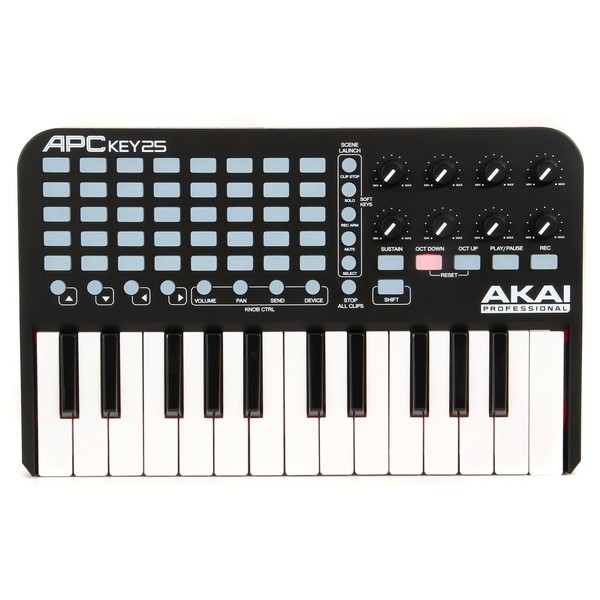 Akai APC Key 25 USB Ableton Live Controller - Top
