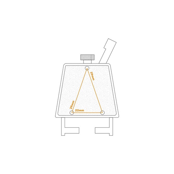 Snare Drum Strainer, Chrome by Gear4music