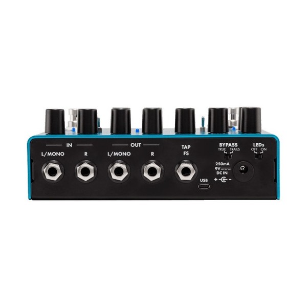 Fender Reflecting Pool Delay/Reverb - inputs/outputs