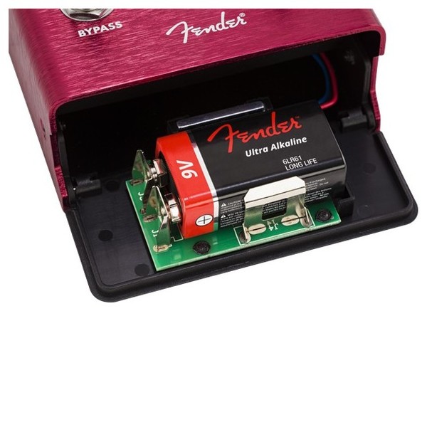 Fender The Trapper Dual Fuzz - battery