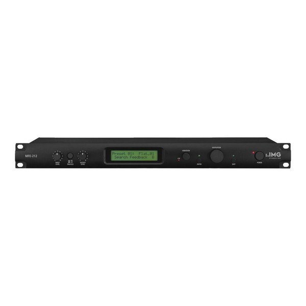 IMG Stageline MFE-212 Stereo DSP Feedback Controller, Front