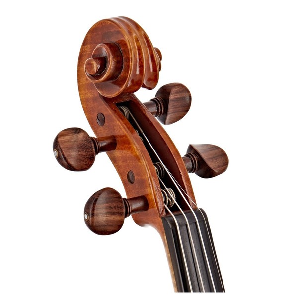 The Wieniawski 1719 Stradivarius Replica Violin, Instrument Only, Scroll