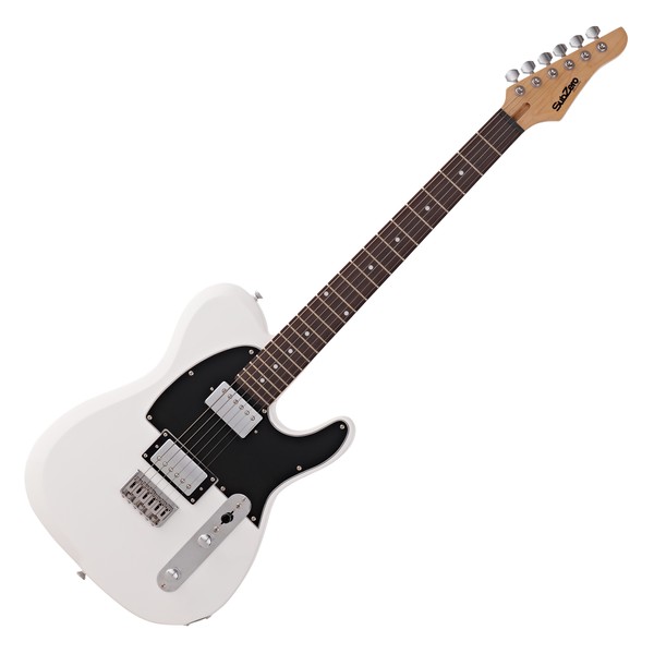 SubZero Paradigm Electric Guitar, All White