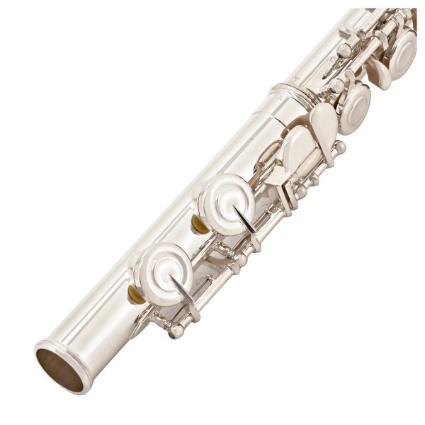 Yamaha YFL212 Student Model Flute, Curved and Straight Head, C Foot