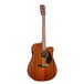 Fender CD-60SCE Dreadnought Electro Acoustic WN, Mahogany