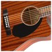 Fender CD-60SCE Dreadnought Electro Acoustic WN, Mahogany - soundhole