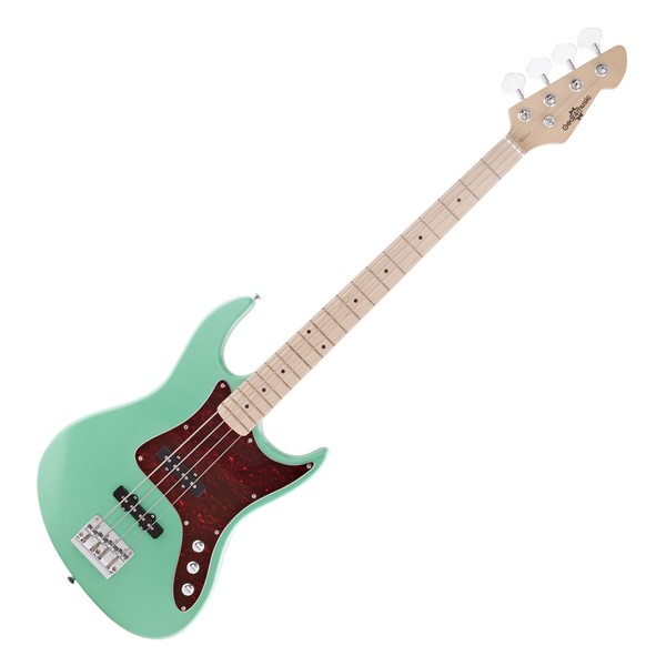 LA II Bass Guitar by Gear4music, Seafoam Green