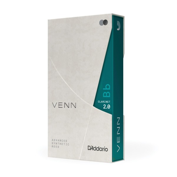 D'Addario Venn Bb Clarinet Reed, 2, Side
