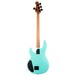 Music Man StingRay Bass HH EB, Cruz Teal - back