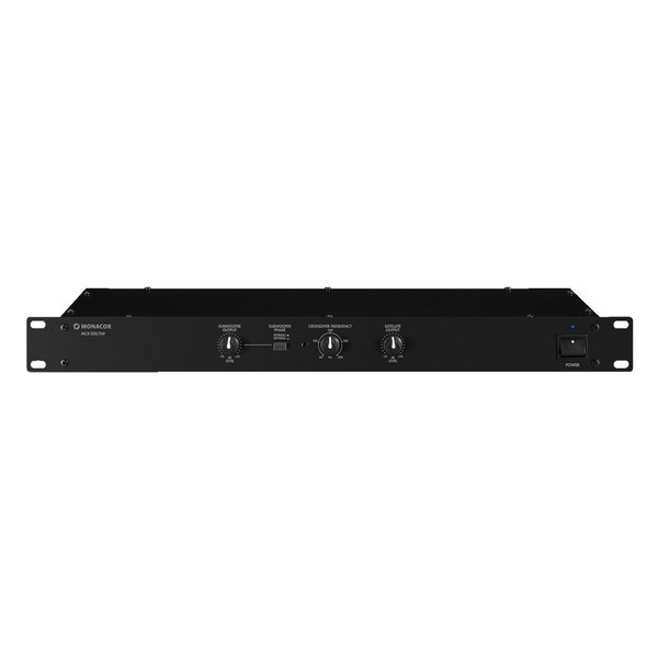 Monacor MCX-200/SW Stereo Crossover Network, Front