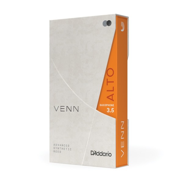 D'Addario Venn Alto Saxophone Reed, 3.5, Side