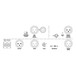 Monacor PA-100ANC Ambient Noise Controller, Rear Schematic