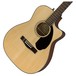 Fender CC-60SCE Concert Electro Acoustic, Natural - Body 2