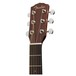 Fender CC-60SCE Concert Electro Acoustic, Natural - Headstock