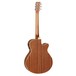 Tanglewood TW9 Winterleaf Super Folk Electro Acoustic LH, Natural - Rear View