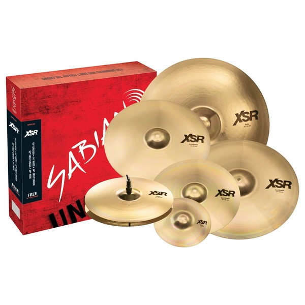 Sabian XSR 6 Piece Super Cymbal Box Set - Set
