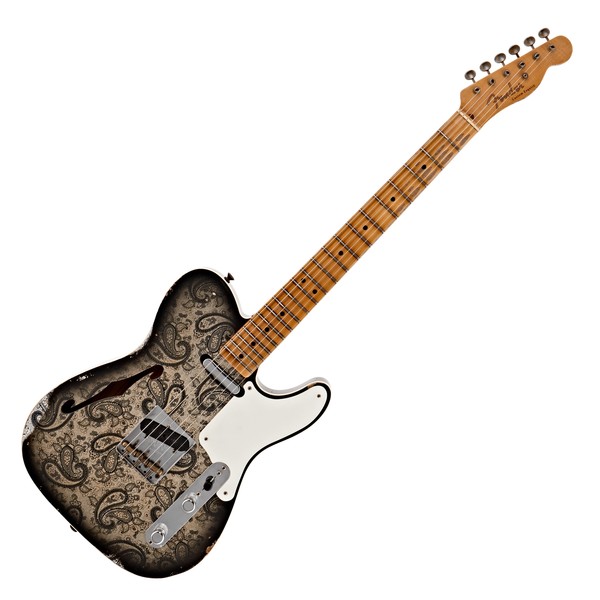 Fender Custom Shop Relic Double Esquire Custom, Aged Black Paisley