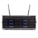 Trantec S5.5 Racked and Ready 6-Way Wireless Lapel Mic System, Receivers in Rack Front