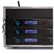 Trantec S5.5 Racked and Ready 6-Way Wireless Lapel Mic System, Receivers in Rack Front Close Up
