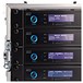 Trantec S5.5 Racked and Ready 8-Way Wireless Combo System, Receivers in Rack Front Close Up