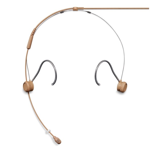 Shure Twinplex TH53C/O-MTQG Headset Microphone, Cocoa - Front