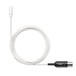 Shure Twinplex TL48W/O-MTQG-A Lavalier Microphone, White - Side