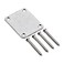 Gotoh NBS-3 Relic Neck Mounting Plate, Aged Chrome