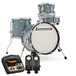 Ludwig Breakbeats Questlove Hybrid Shell Pack, Azure Blue Sparkle
