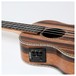 Snail UKT-E598EQ Tenor Ebony Electro Acoustic Ukulele - body