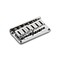 Gotoh GTC102 Hard Tail Bridge, Chrome