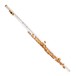 Elkhart 100FLE Student Flute, Silver Plate with Gold Lacquer keys