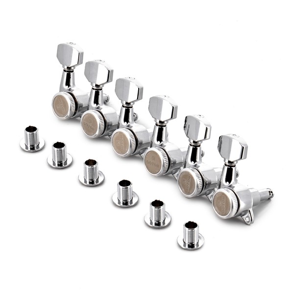 Gotoh SG381-07-L6 MG-T Locking Tuners Set of 6, Chrome